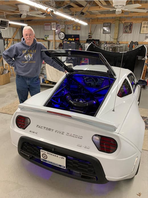 Art Q. Graduates His 818C Build! - Factory Five Racing